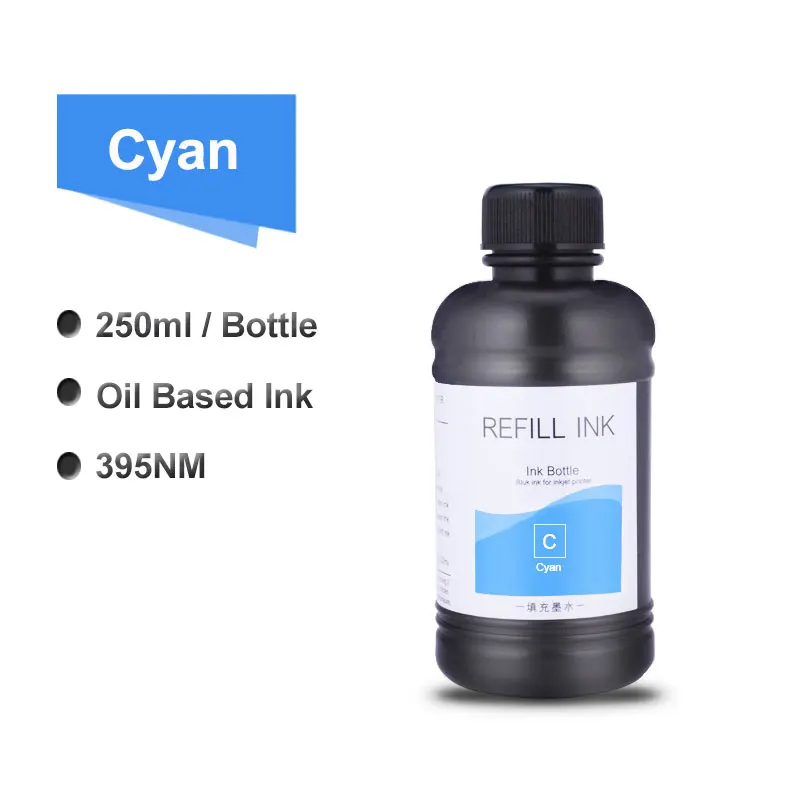 Универсальные чернила для УФ принтера Epson L800 L805 L1800 R290 R300 250 1390 1400 1410 1430 W R3000 DX5 DX7 1500