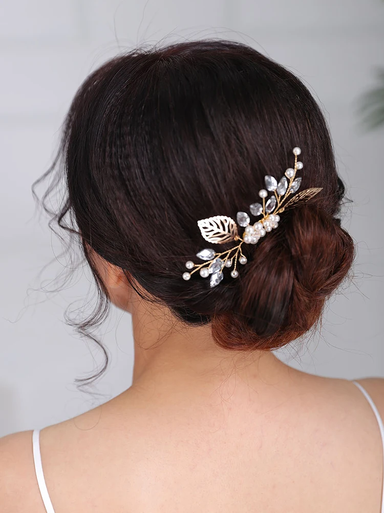 Женский винтажный гребень для волос свадебный аксессуар ручной работы с