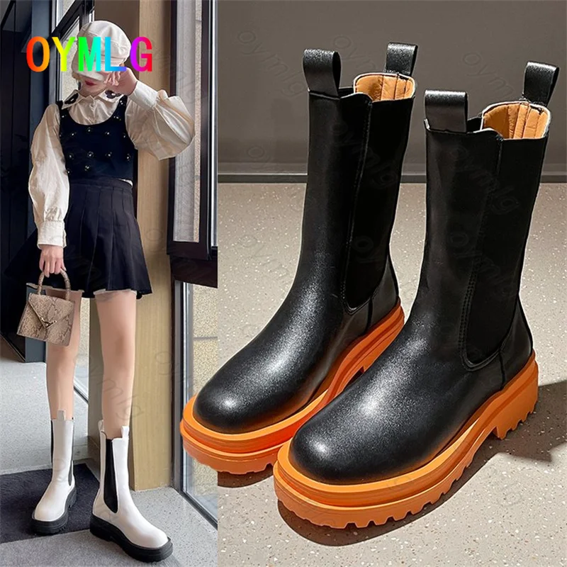

Martin boots women 2021 new women's shoes autumn smoke tube boots Korean fashion Chelsea boots women women shoes womens boots
