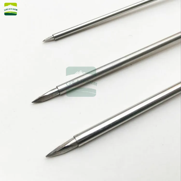 Ветеринарная игла для кровотечения овец из нержавеющей стали | Дом и сад