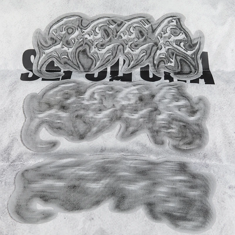 Готический иллюзионный пуховик короткая зимняя куртка Мужская парка хип хоп