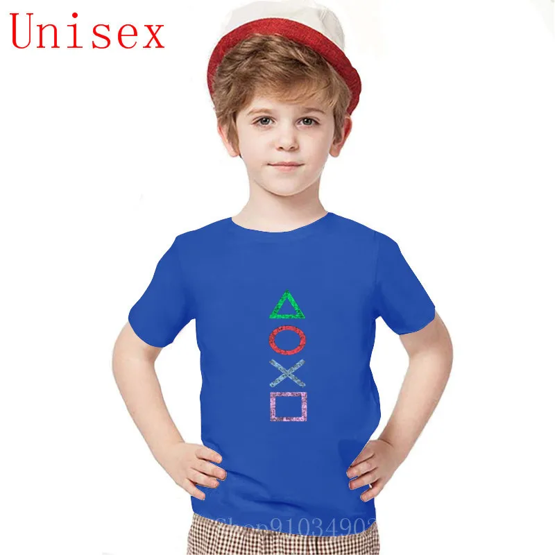 Retro Splash design PS gaming Vintage PS5 PS2 PS3 PS4 Game play station childrens clothes g kids boys baby girl | Детская одежда и