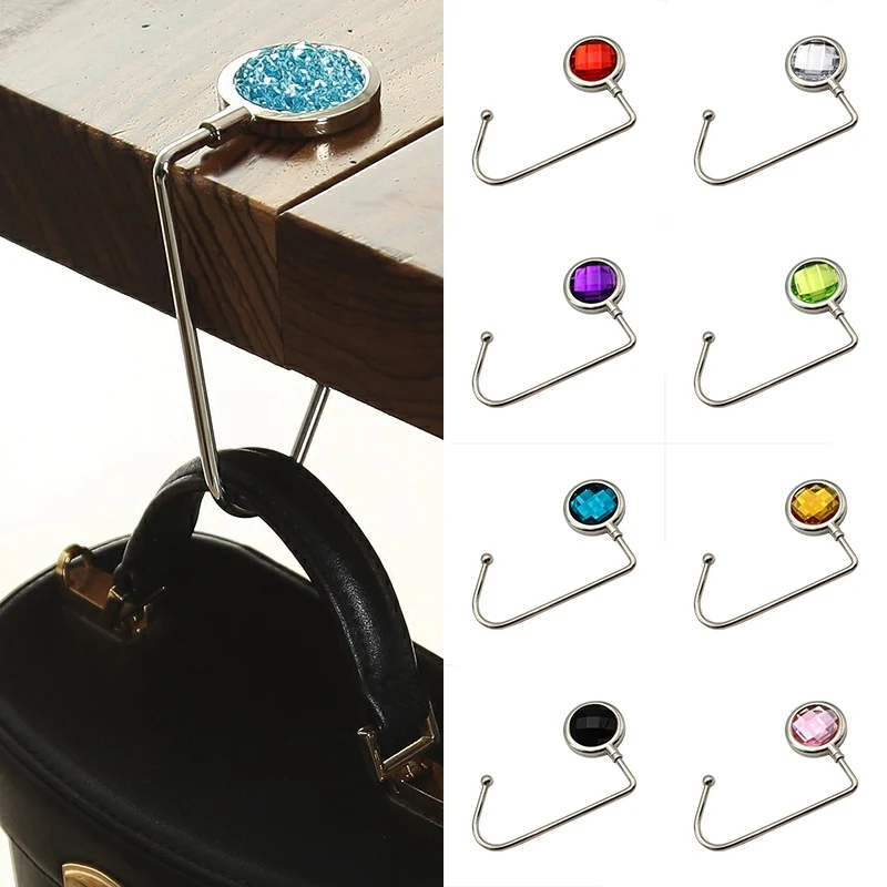 Креативная вешалка на крючок для сумок портативная настольная держатель