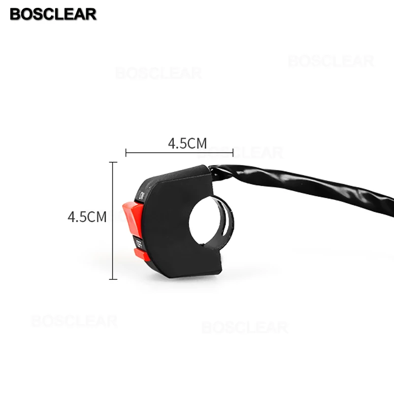 Водонепроницаемый переключатель на руль мотоцикла 12 В 7/8 дюйма 22 мм | Автомобили и