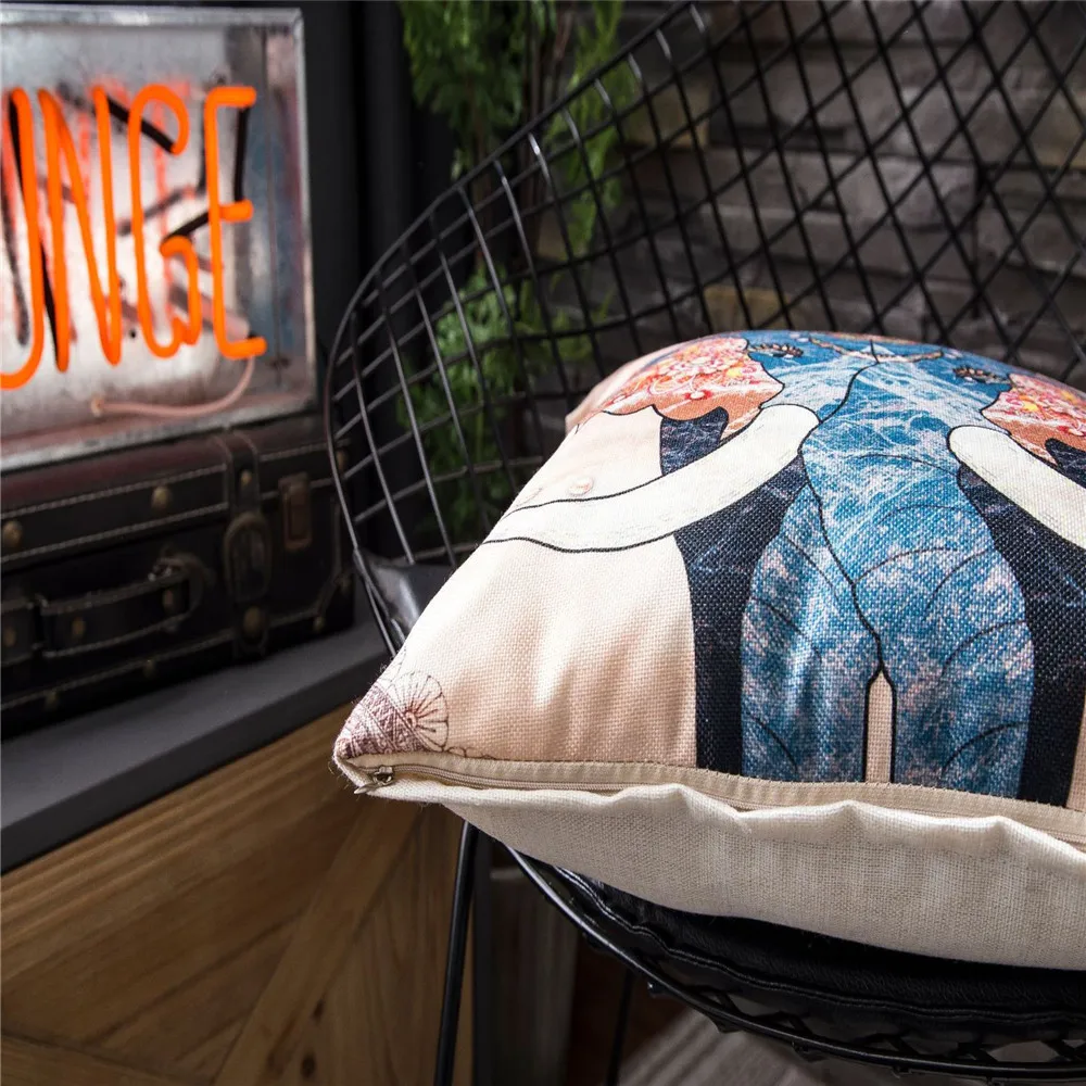 Богемия слон полиэстер подушка в индийском стиле привязанность Декор для дома с