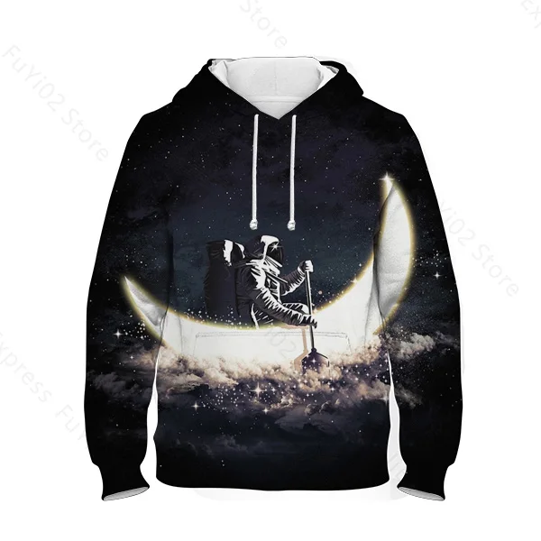 

Space Astronaut 3d Print Baby Clothes Autumn Winter Girls Hoodies Boys Long Sleeve Clothing Teens Funny Printed Fun Streetwear