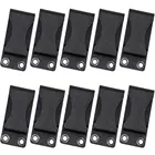 10 шт.лот Black Kydex кобура нож оболочка Ремень зажим петля с винтами инструмент Часть