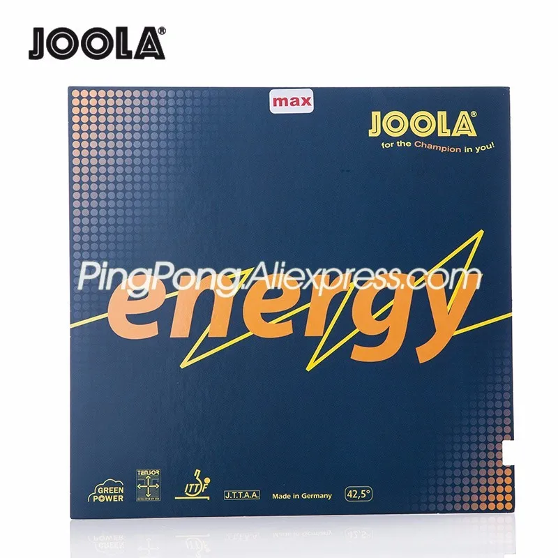 Резиновая губка для настольного тенниса Joola ENERGY Green Power оригинальная пинг понга