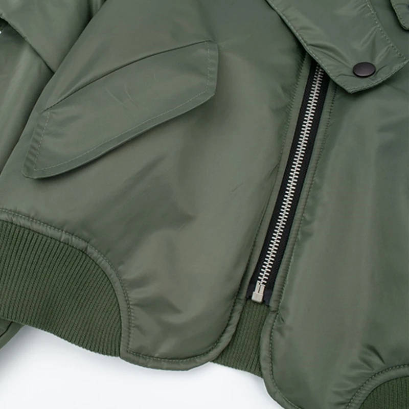 Ветровка женская с длинным рукавом модная Базовая куртка тонкая куртка-бомбер