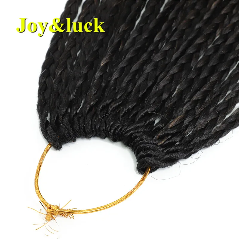 Joy&luck, 24 дюйма, цветная коробка, косички, синтетические плетеные волосы для женщин, вязанные волосы для наращивания, 22 корня