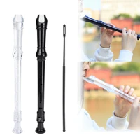 abs 8 holes soprano recorder g key germany type flute student beginner recorder woodwind instruments soprano recorder
