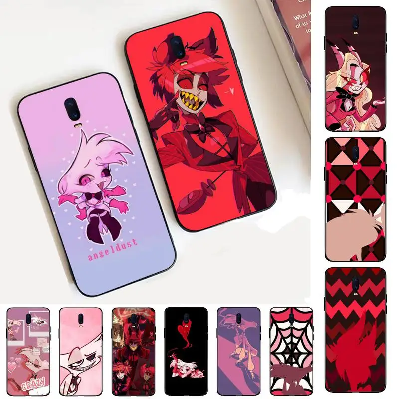 

Yinuoda Hazbin Hotels Phone Case for Vivo Y91C Y11 17 19 17 67 81 Oppo A9 2020 Realme c3