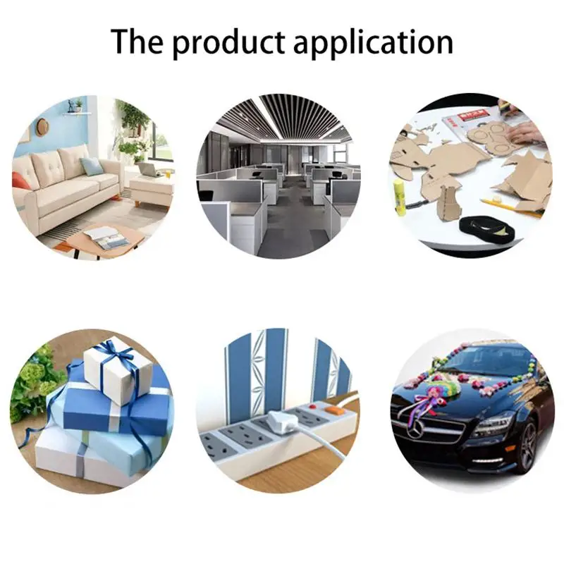 

Each pack of 3 non-marking adhesive 8M double-sided tape Ultra-thin and strong bonding strong double-sided tape