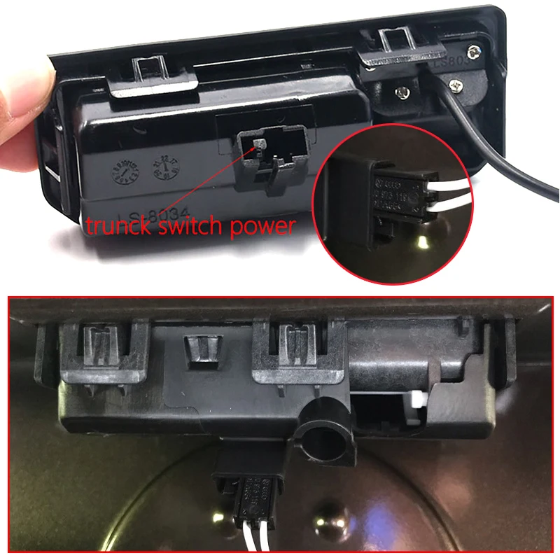 $95.17 HD handle Switch Car Rear View Camera For Audi Q2 Q2L Q5L A5 For Skoda rapid 2020 2021 KODIAQ For Polo For Skoda Rapid FL 2018