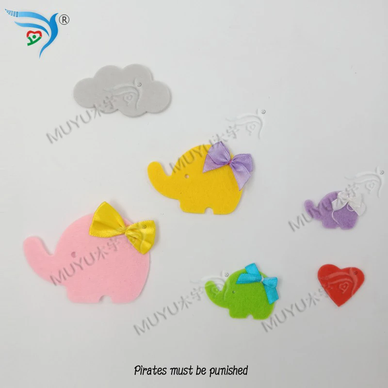 Много маленьких слонов деревянные высечки аксессуары Regola Acciaio die Misura my | Дом и сад