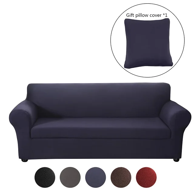 blue Стрейч диван Slipcover 2-шт. Диван-крышка мебель протектор диване Микро волокно супер мягкий прочный с эластичным дном - Цвет: blue