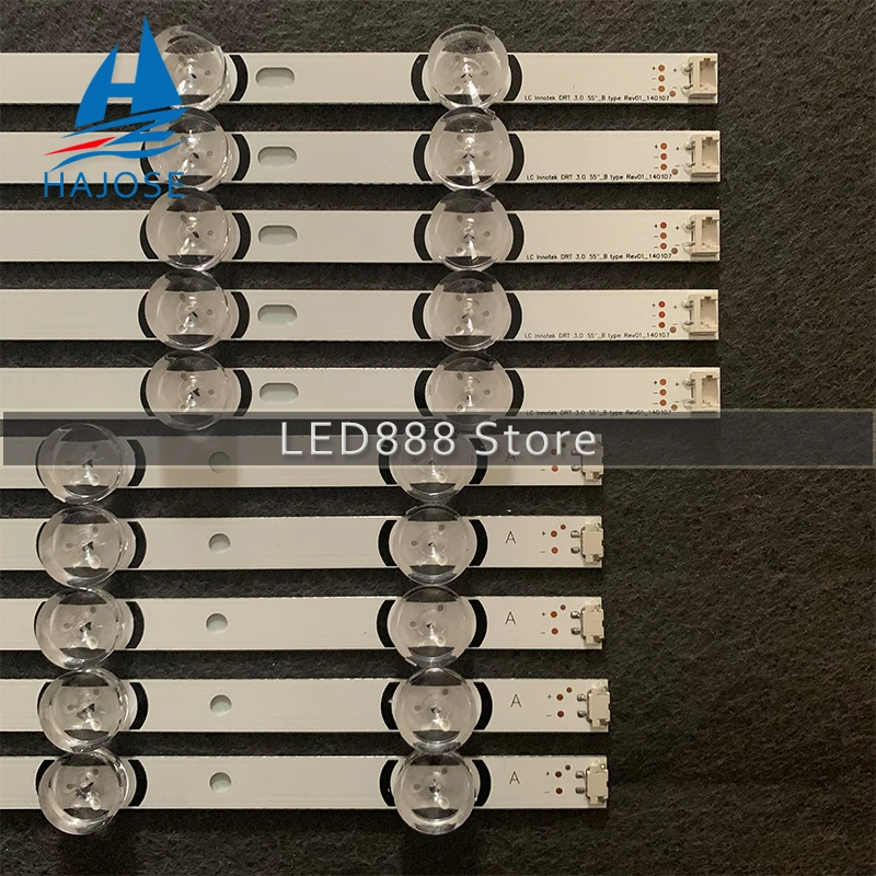 Prefect replacement 55LB650V 55LB5900 LED strip for LG Innotek drt 3.0 55&quot_A/B Type Rev01_140107 6916L 1833A 1834A 1989A 1990A | Лампы и
