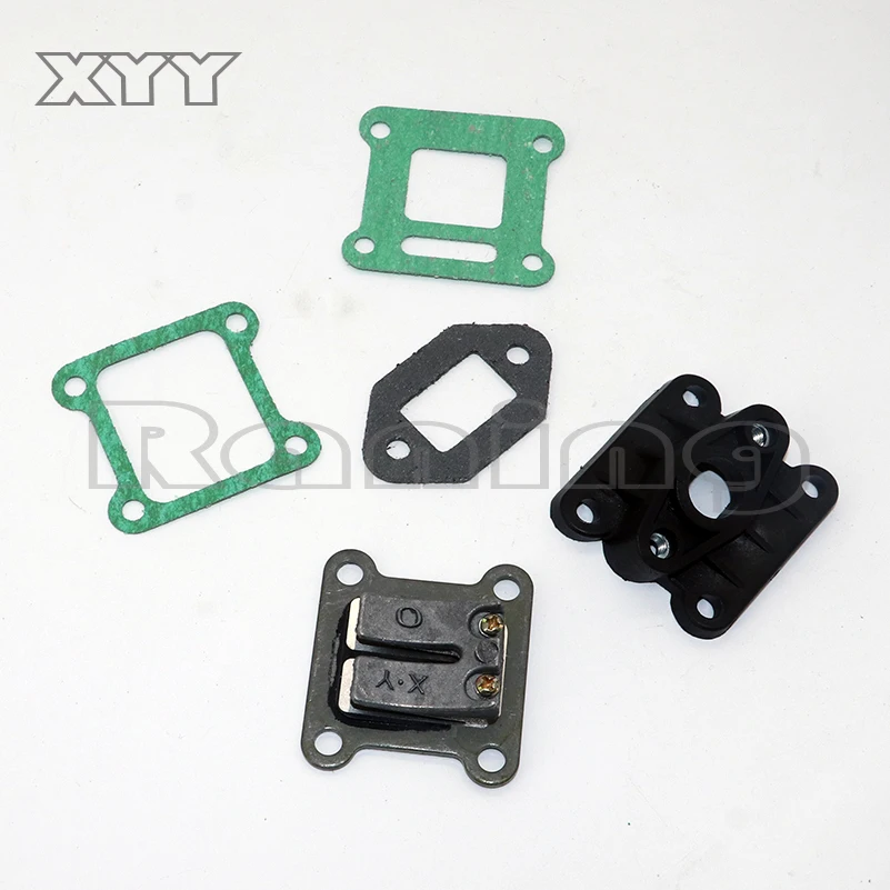 Карбюратор 47cc 49cc герметичный клапан комплект Mainfold для карманного велосипеда