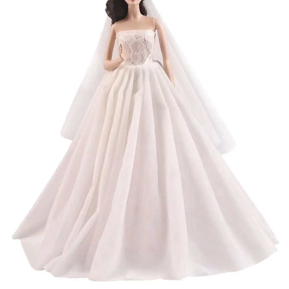 

30 CM BJD Dolls Dress High Quality Princess Doll Fashion Dress Costume For Girls DIY Dress Up Dolls Accessories