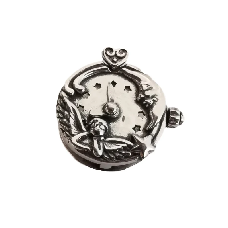 

925 Sterling Silver Beads Watch Round Lobster Lock Silver 925 Original For Bracelet Silver 925 Original Jewelry Making Women
