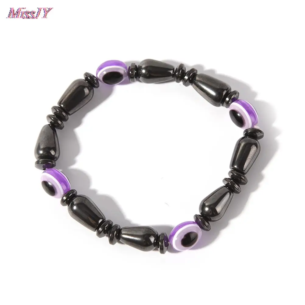 Гематитовый магнит бусины браслет мужские ювелирные изделия терапия забота о