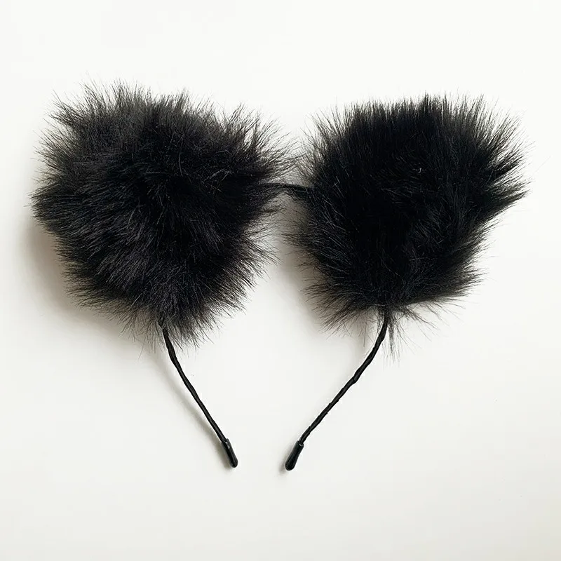 Рождественский Милый Плюшевый игровой комплекс для кошек обруч с ушками милые Cos