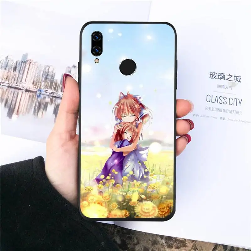 

Clannad After Story anime Phone Case For Huawei honor Mate P 10 20 30 40 Pro 10i 9 10 20 8 x Lite Luxury brand shell funda coque