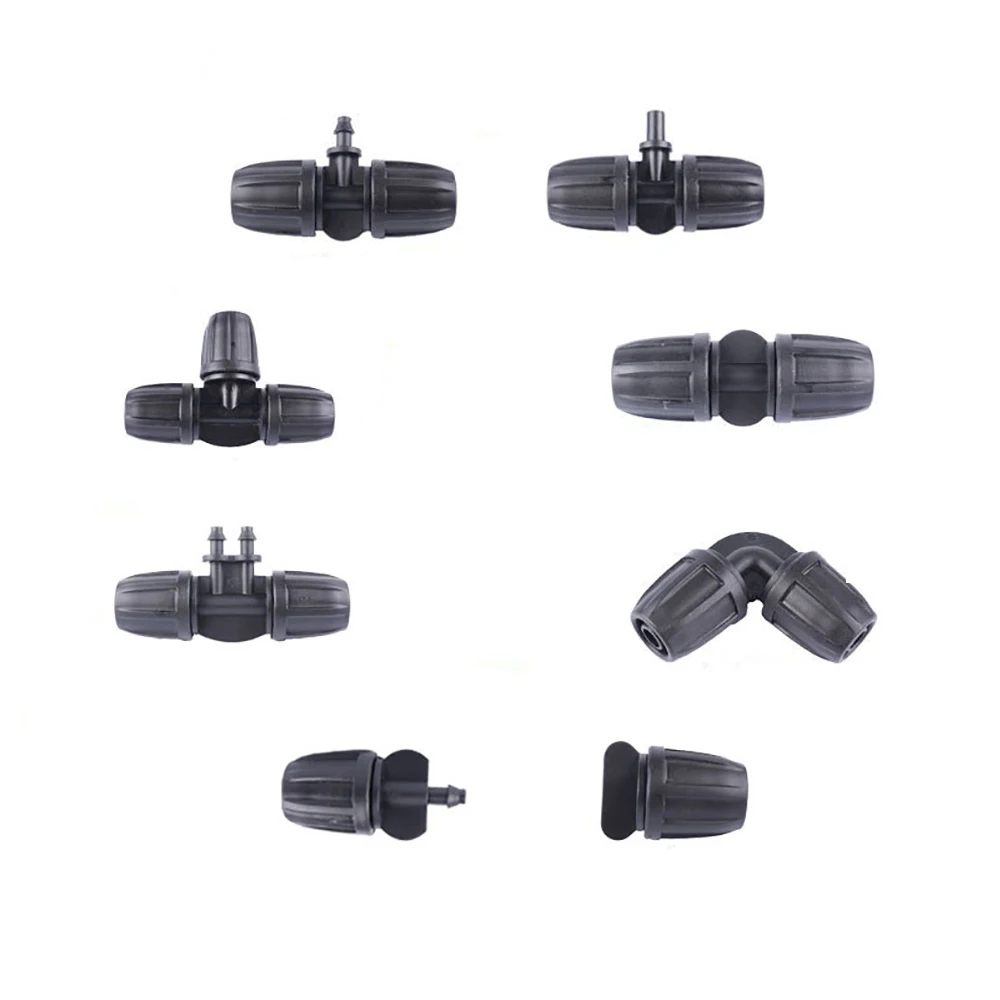 5 шт. соединитель для шланга с фиксирующей гайкой от 3/8 дюйма до 1/4 | Дом и сад