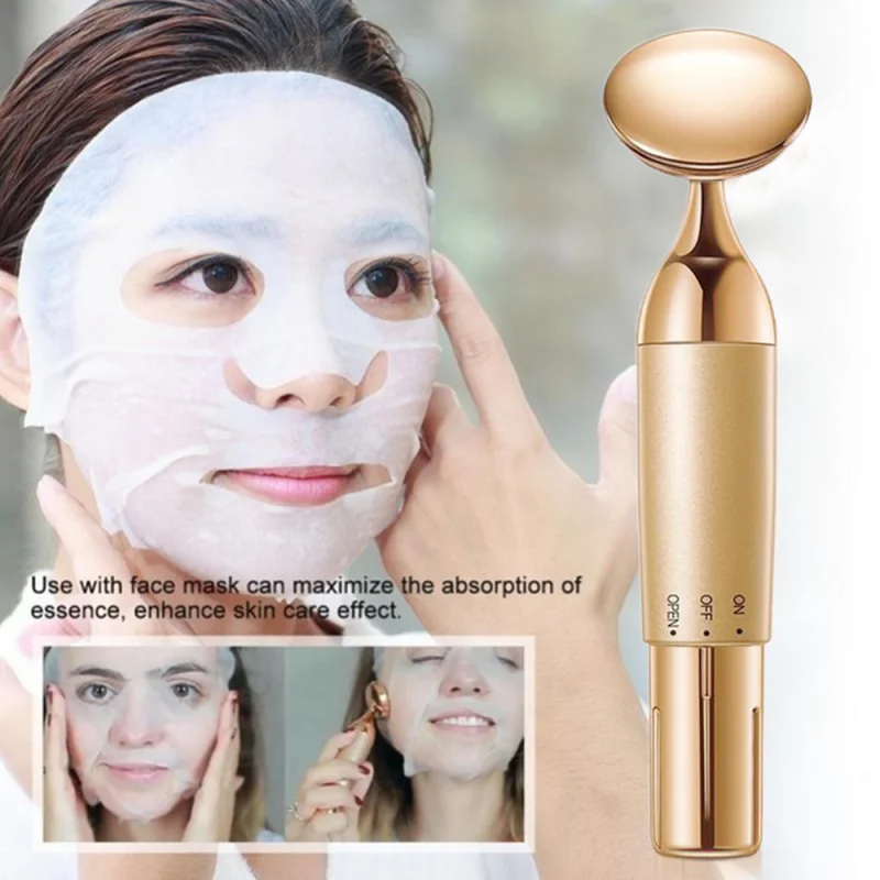 

Eye Face Massager Electric Vibration Anti-aging Anti-wrinkle Promote Nutrition Puffiness Removal For Eye Fatigue