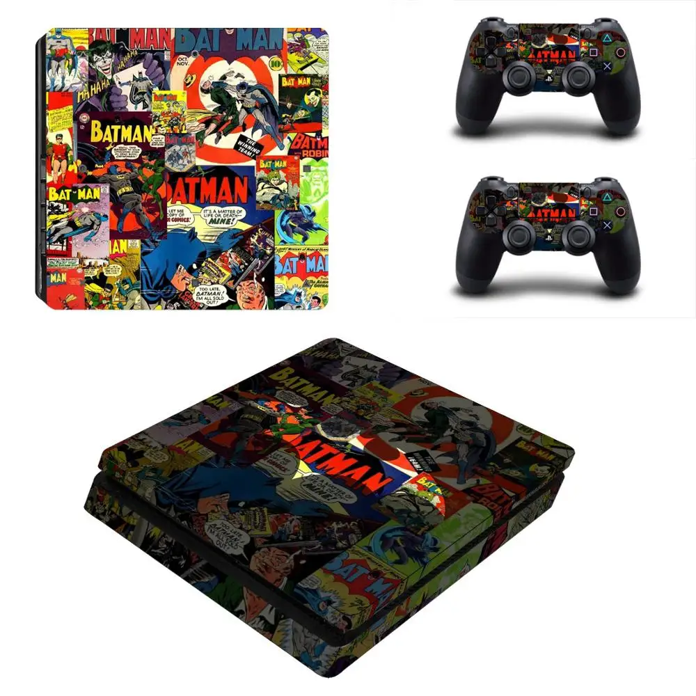 YSP4S-3488 Бэтмен PS4 тонкая кожа Наклейка Обложка винил для Playstation 4 DuslShock 4 консоль и контроллер PS4 тонкая кожа Наклейка - Цвет: YSP4S-3488
