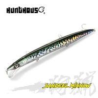 hunthouse official store sandeel jerk minnow long cast floating lure 143mm 173mm 208mm bonitopesca jerkbaits savage gear