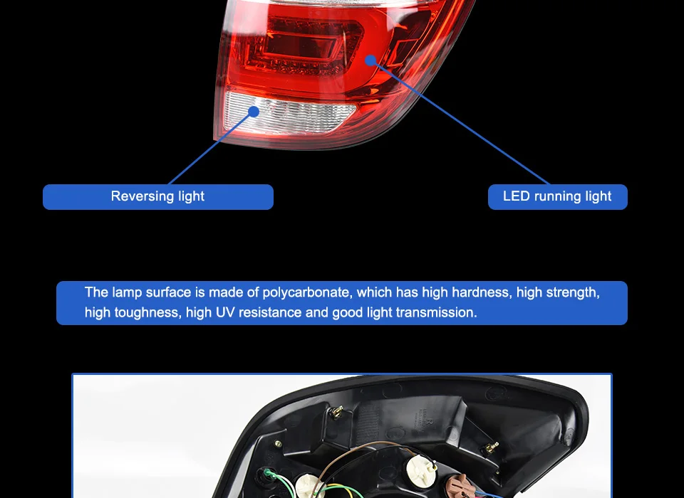AKD автомобильный Стайлинг для Chevrolet Captiva задний светильник s 2008- каптива светодиодный задний светильник светодиодный задний фонарь DRL+ тормоз+ Парк+ сигнал