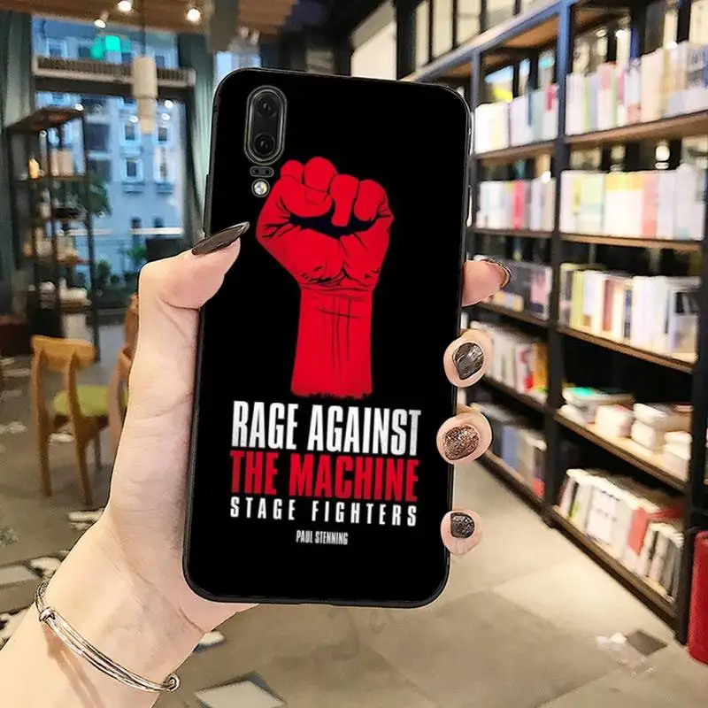 

Rage Against The Machine band luxury Phone Case funda For Huawei honor Mate P 10 20 30 40 Pro 10i 9 10 20 8 x Lite