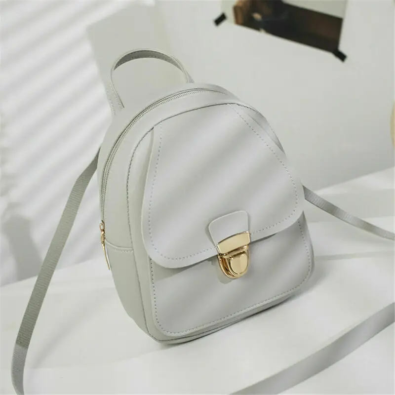 

Women Backpacks Shoulder Mini Bag Purse Messenger Hobo Satchel Gakuen style Zipper