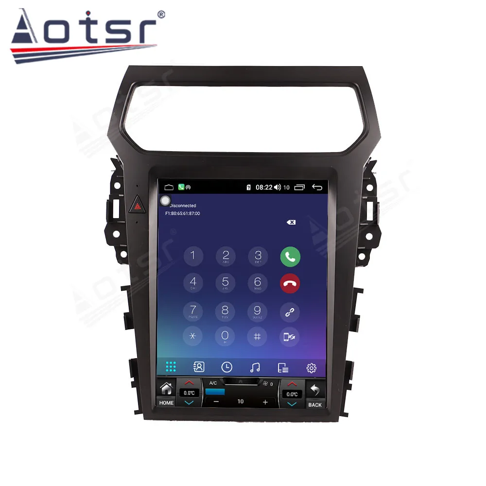 Tesla Android 11 для Ford Explorer 2014 2015 2016 2017 2018 2019 GPS Navi стерео Мультимедийный DVD плеер