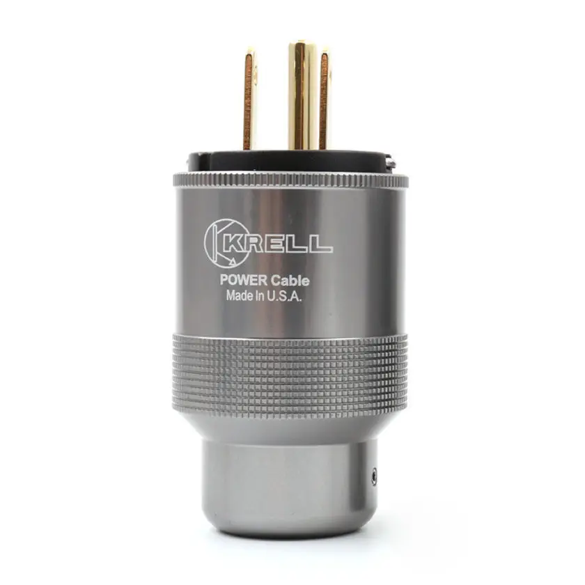 Позолоченная штепсельная вилка стандарта США krella шнура питания IEC Женский Разъем