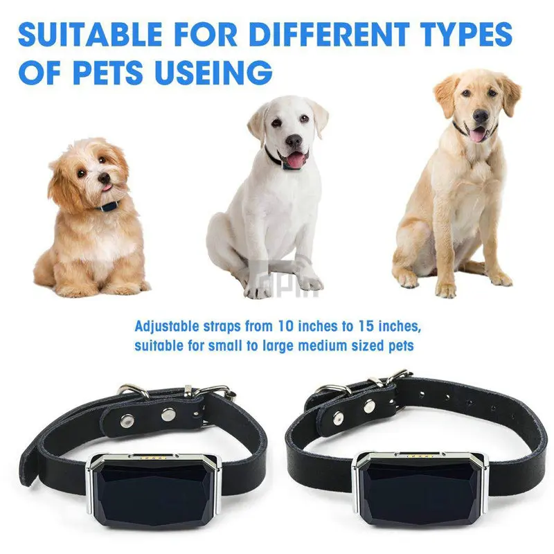 Waterproof Pet Collar Wifi LBS Mini Light GPS Tracker for Pets Dogs Cats Cattle Sheep Tracking Locator | Дом и сад