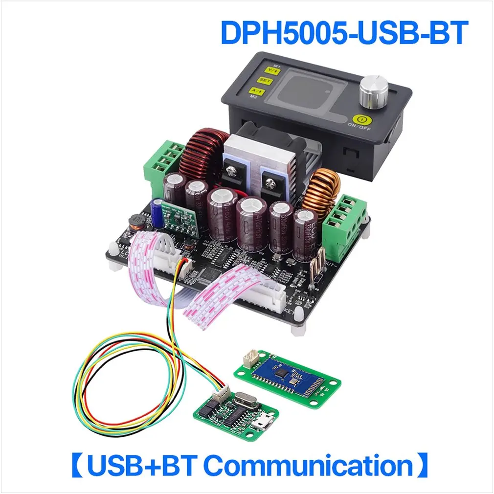 DPH5005-USB-BT понижающий преобразователь постоянного напряжения тока