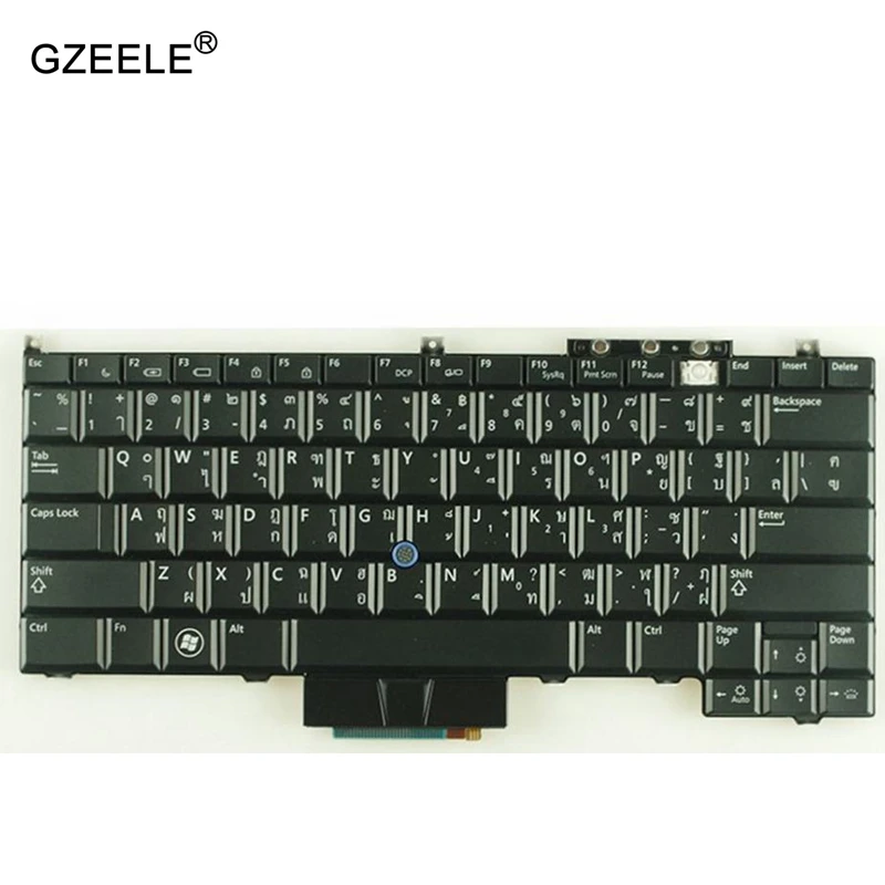 QH GZEELE US клавиатура для ноутбука DELL Latitude E4300 E4200 PP13S новая с подсветкой|Клавиатуры