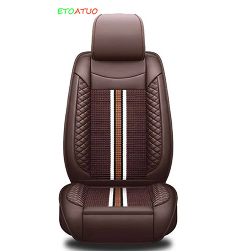 Чехлы на сиденья автомобиля ETOATUO для honda accord 2003 2007 crv stream city fit civi stepwgn jade elysion