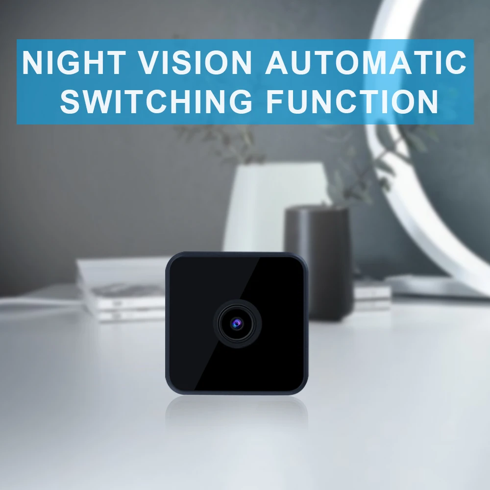 Экшн-камера 1080P ночное видение мини-камера Wifi Магнитная 120 ° широкоугольная