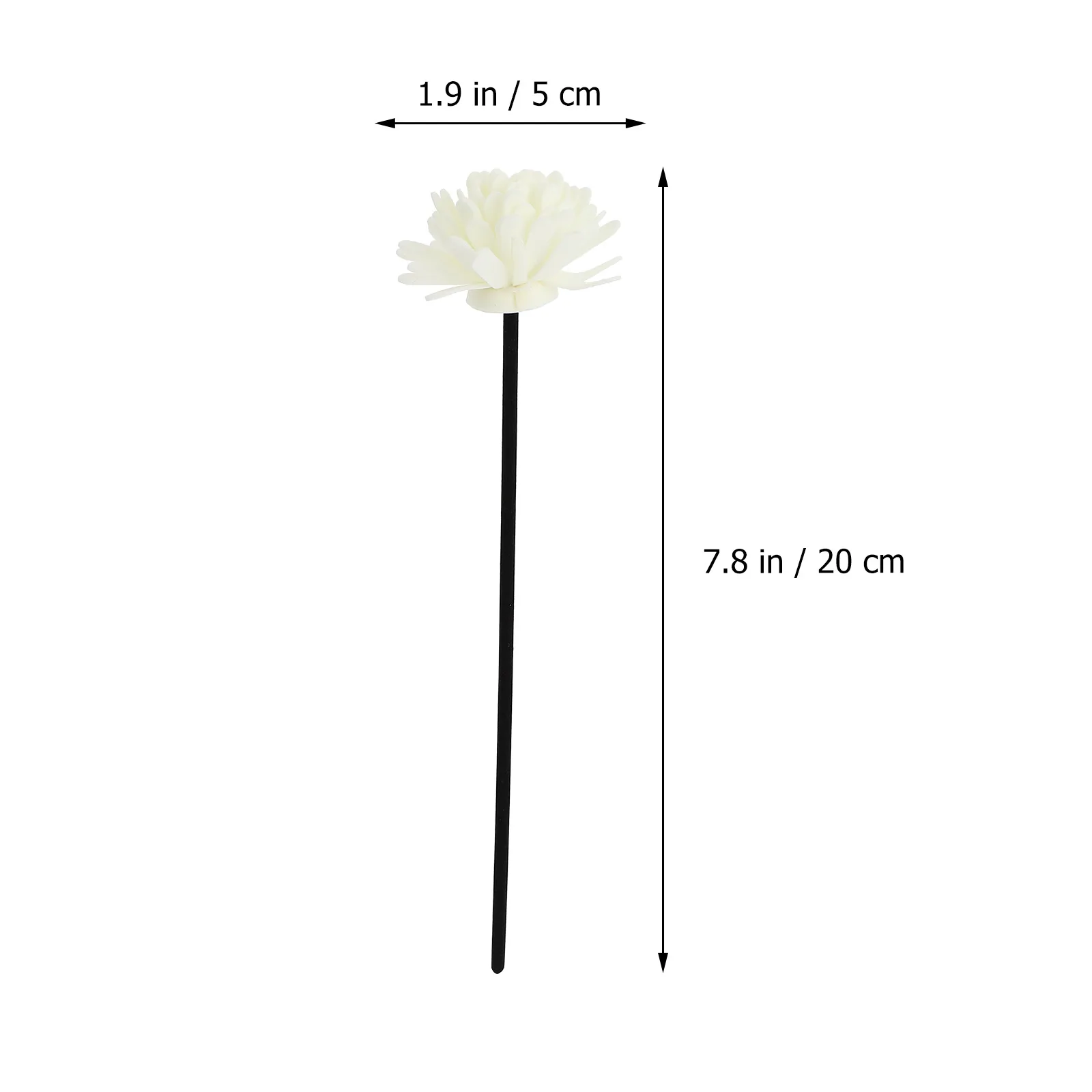 

4Pcs Diffuser Flower Stick Decorative Safe Nice Novel Aroma Rattan Sticks Simulated Flower Diffuser