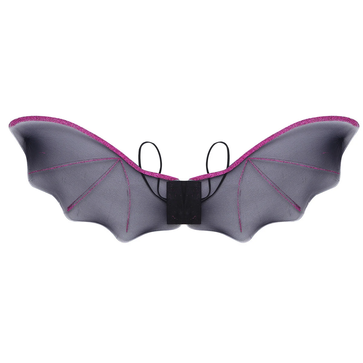 Детское платье Летучая мышь FEESHOW для девочек фиолетовое принцессы с повязкой на