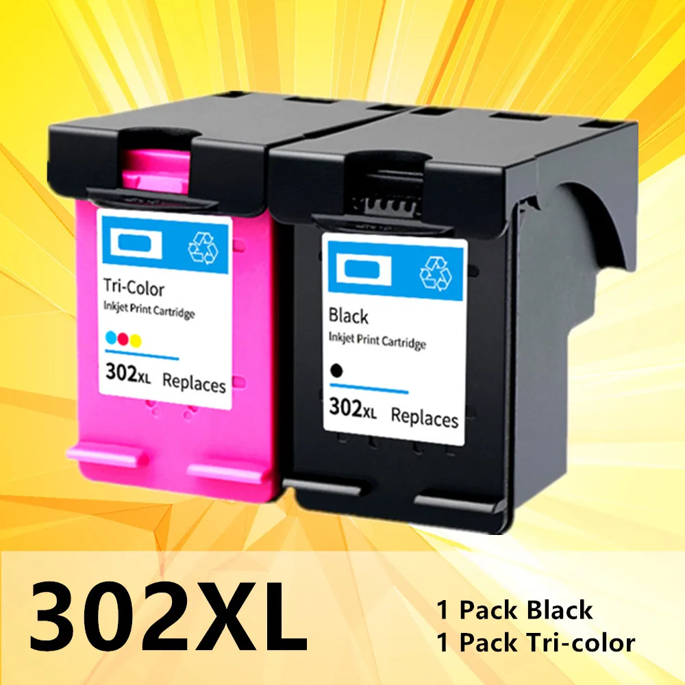 Картридж с чернилами для hp 302XL 302 xl Deskjet 1110 2130 2135 3630 3632 officejet 5232 5220|Чернильные