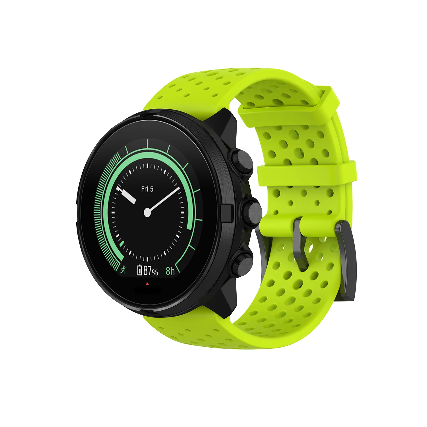 24 мм спортивный силиконовый ремешок для Suunto Spartan Sport Wrist HR/Baro Band для Suunto 9 D5 сменный ремешок для часов