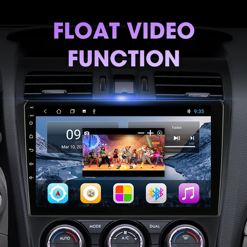 JMCQ Android 9 0 Автомагнитола для Subaru Forester XV WRX 2012 2015 мультимедийный плеер GPS навигация