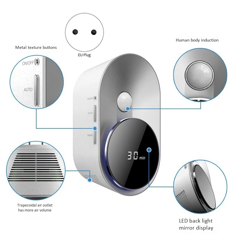 Очиститель воздуха ligent сенсор светодиодный Sn подсветка устраняющий запах