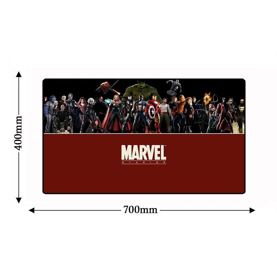 Большой коврик для мыши Avengerse Infinity War игровой Противоскользящий компьютерный