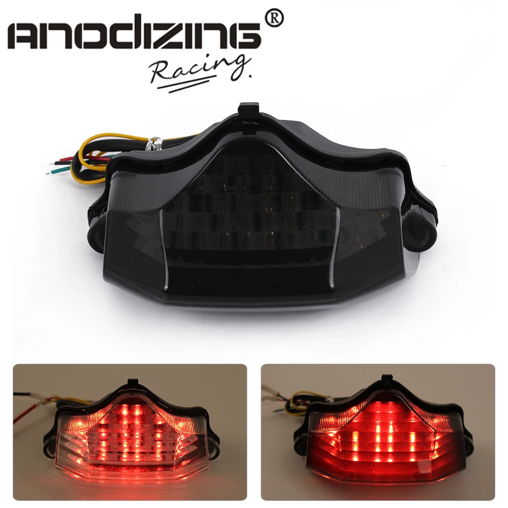Интегрированный Светодиодный сигнал поворота мотоцикла для Yamaha FZ600 FZ6 04 09|motorcycle led