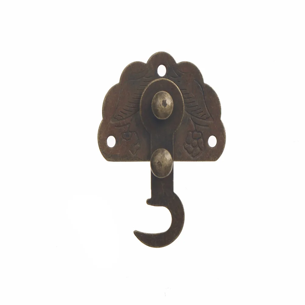 1 шт. винтажный античный латунный Железный защелка ювелирный подарок винная